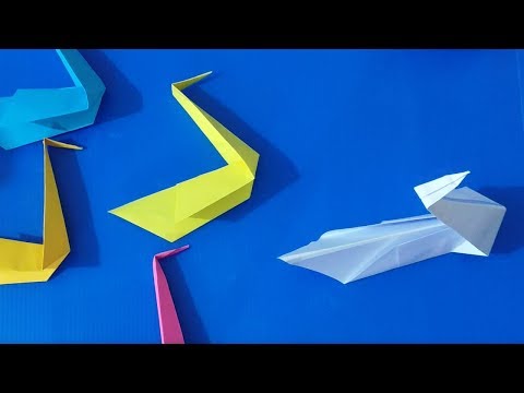 איך מכינים ברבור מנייר אוריגמי