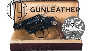 1791 Gunleather Ultra Custom IWB holster unboxing/review/setup for a Colt Detective Special!