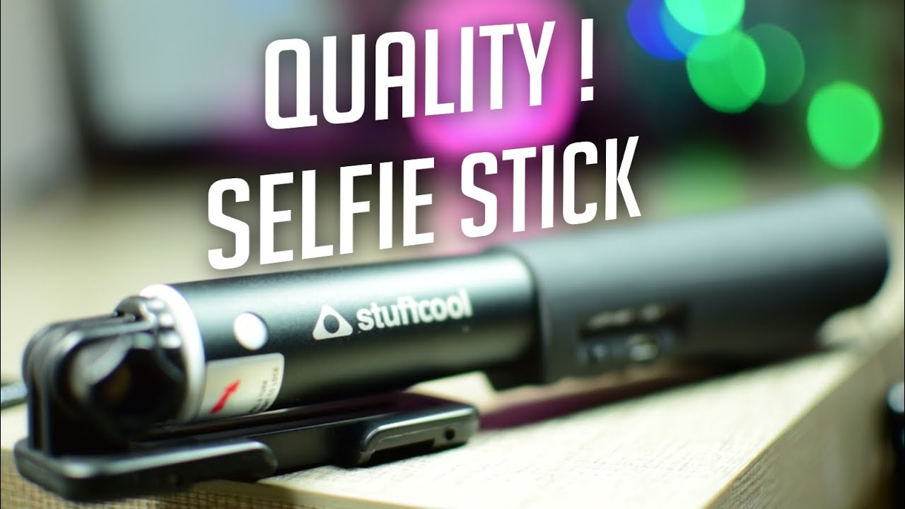 Stuffcool Shutter Bluetooth Selfie Stick - Quality Made!