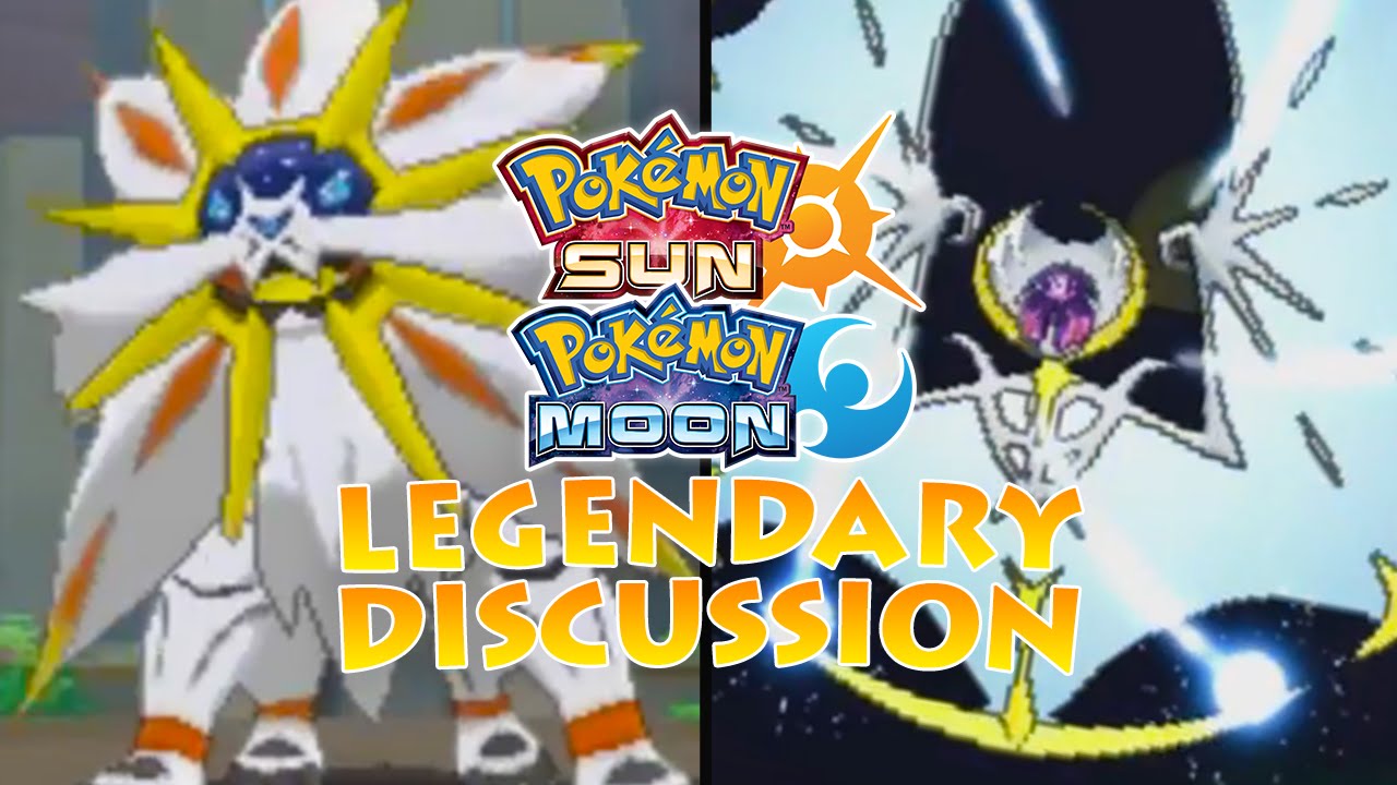 Pokémon Sun e Moon - Nome dos Lendários serão Solgaleo e Lunaala?