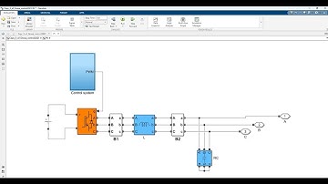 Distributed power generation cascaded grid connection Matlab/Simulink simulation, droop control