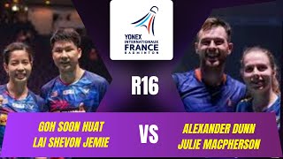GOH Soon Huat/LAI Shevon Jemie (MAS) vs Alexander DUNN/Julie MACPHERSON (SCO) YONEX French Open 2025