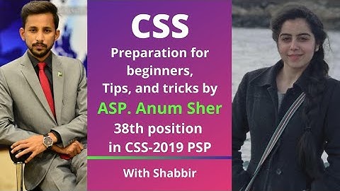 CSS: Preparation for beginners, Tips, and tricks by CSS Topper, Interview | CSP|Part 1.
