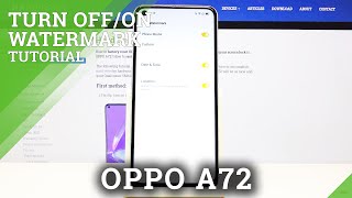 How to Activate Camera Watermark in Oppo A72 - Mark Your Photos screenshot 4