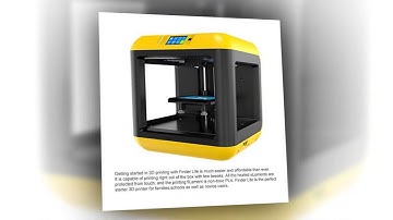 Flashforge 3D Printer Finder Lite,Removable Platform Build Volume-