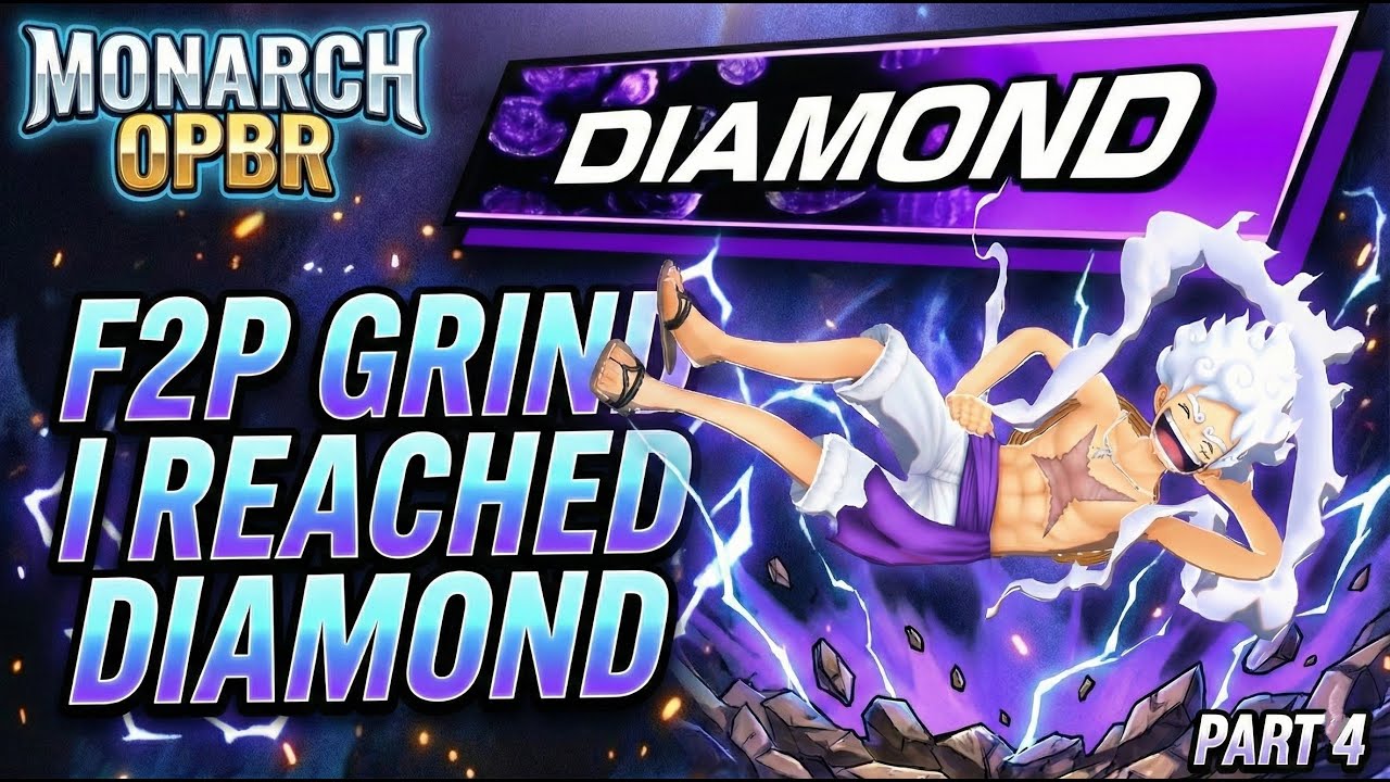 Reaching Legend Rank as a F2P #4: Welcome to DIAMOND! 💎| One Piece Bounty Rush | F2P