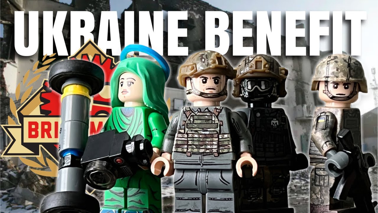 Almost $100,000 Raised Ukraine Benefit | Custom LEGO Military YouTube