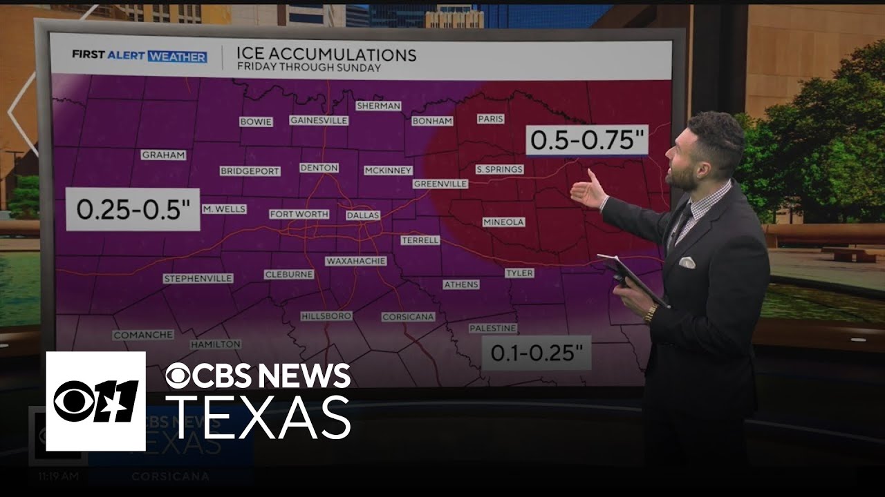 Up to a half-inch of ice possible for the DFW Metroplex during winter ...