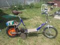 DIY electric scooter Самодельный электросамокат  из двигателя автомобильного вентилятора