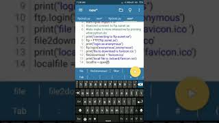Pemrograman Python - FTP (2) - download file
