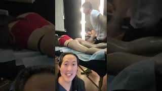 Does This Massage Actually Smooth Cellulite? Doctor Reacts! #shorts #cellulitetreatment