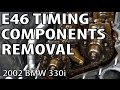 BMW E46 Timing Components Removal #m54rebuild 7