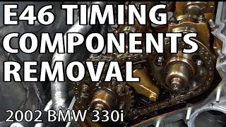BMW E46 Timing Components Removal DIY #m54rebuild 7