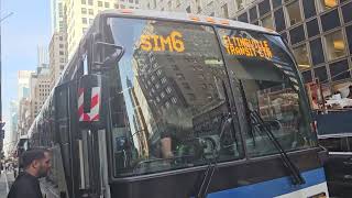 Both The Staten Island Bound SIM6 Express Bus and The SIM11 Express Bus