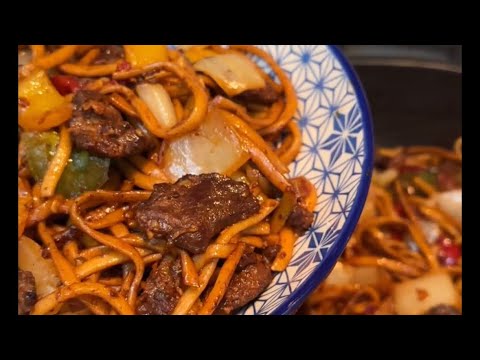 Цо-Мян (жаренный ) лагман😍🔥