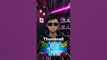 Make YouTube Thumbnails INSIDE ChatGPT?! 😱