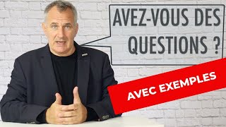 Questions à poser à la fin d'un entretien d'embauche (Avez-vous des questions ?)