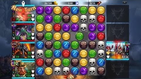 Gems of War Explore 12 Speedrun ZuulGoth Sheggra Team