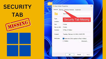 Fix: Security Tab is Missing on Windows 11 Folder Properties | GearUpWindows Tutorial