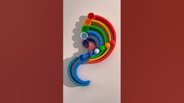 Satisfying Domino Effect In the Sunshine.