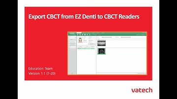EzDent-i : Export CBCT from EzDent-i to CBCT Readers