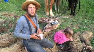 Horse Drawn Walking Plow with Titus Morris - OffGrid Living - Kentucky - Homesteading