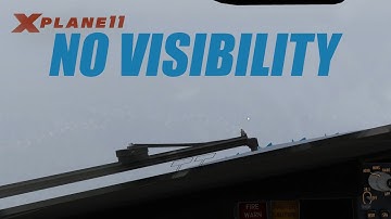 X Plane 11 - 737 No Visibility Approach (Where is the ILS?)