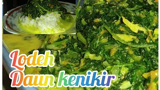 Sayur Rebus Daun kenikir,Sambal Jeruk Limau -vlog -Endang Mengge