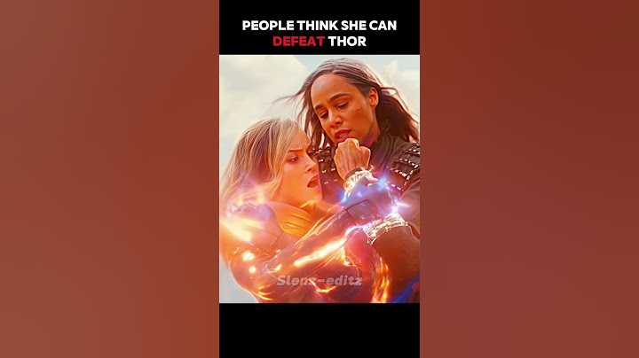 Captain marvel or Thor 👀 | #shorts
