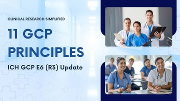 11 Principles of ICH GCP E6 R3 #clinicalresearch #clinicaltrials #drugdevelopment #gcp #education