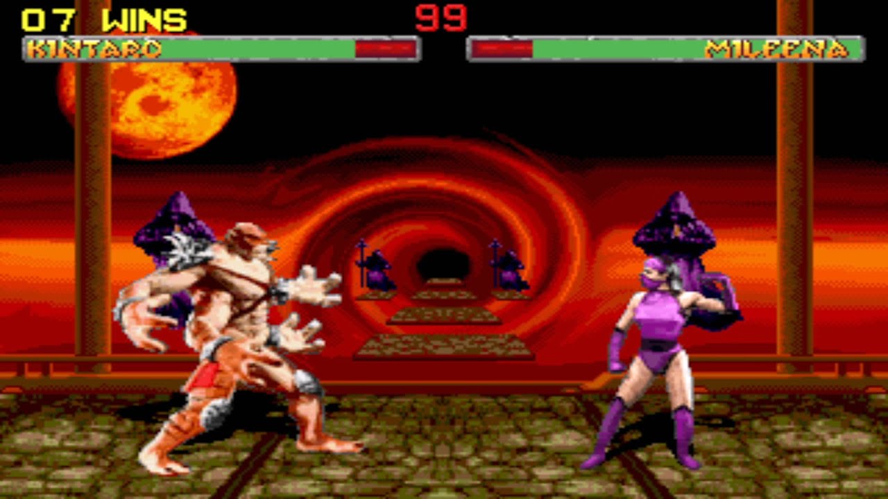 mk2] Kintaro and Shao Kahn in select screen - Emulator Cheats