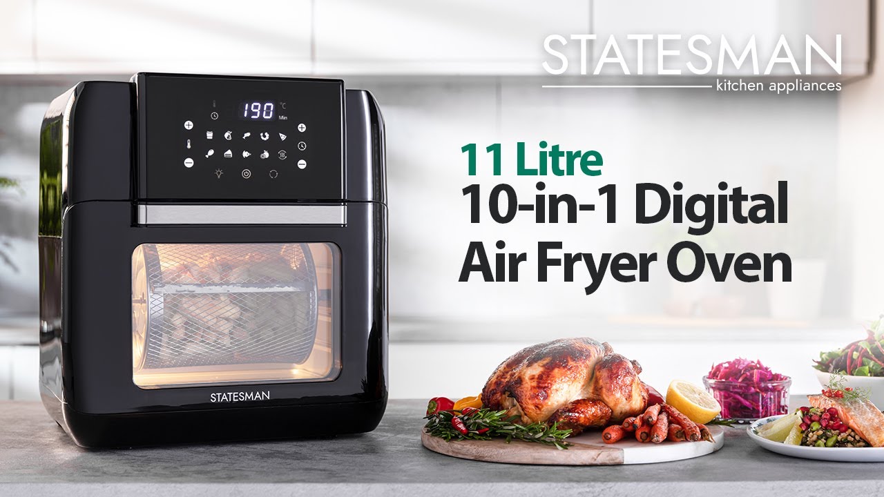 Statesman 10-in-1 11L Digital Air Fryer Oven