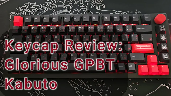 Glorious GPBT Kabuto Keycap Review