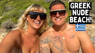 Hot Nudist Voyeur - GREECE'S NUDE Beach! Our First Time! (ZAKYNTHOS) - YouTube