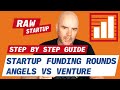 Startup Funding Rounds - Angel Investors vs Venture Capitalists