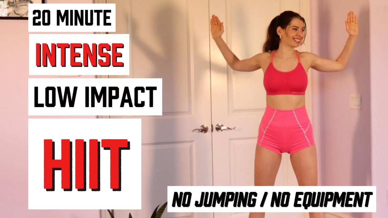 20 Min Low Impact HIIT Workout | Fat Burn + Full Body Toning | No ...