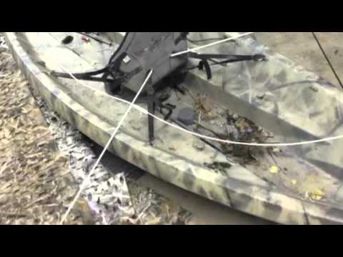 Universal kayak duck blind part 1 - YouTube