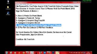 Como Tirar o Please Wait Do PB 2013