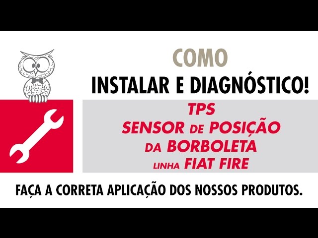 COMO INSTALAR E DIAGNÓSTICO - TPS LINHA FIAT FIRE