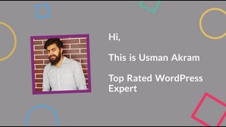 Usman Akram Profile | Top-Rated WordPress Developer | Plugin Developer | Upwork