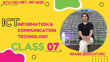 📚 UGC NET Paper 1 ICT Unit Full Class | Digital Initiatives & E-Governance |LIVE with S@INI CLASSES