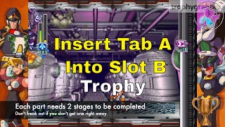 Mega Man X5 | EASY Insert Tab A Into Slot B Trophy 🏆 Resimi