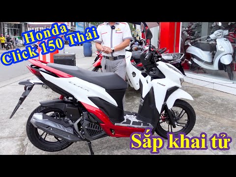 Video Honda Click 150 nhập khẩu Thái Lan phiên bản sắp khai... - youtube