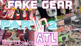 Come with me to 40$ designer dupes discount mall in Atlanta Fake gear in atl part 2
