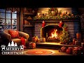 Cozy Christmas Music Ambience🎅Beautiful Christmas Classic Music With Fireplace Sound🎅Merry Christmas