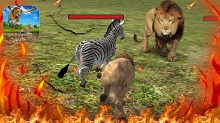 Flying Wild Lion Gameplay | Lion Games | Lion Simulator | Animal Simulator | Mobile Games | Android screenshot 3