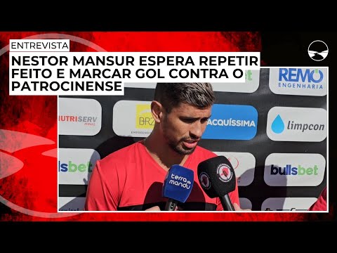 Nestor Mansur espera repetir feito e marcar gol contra o Patrocinense
