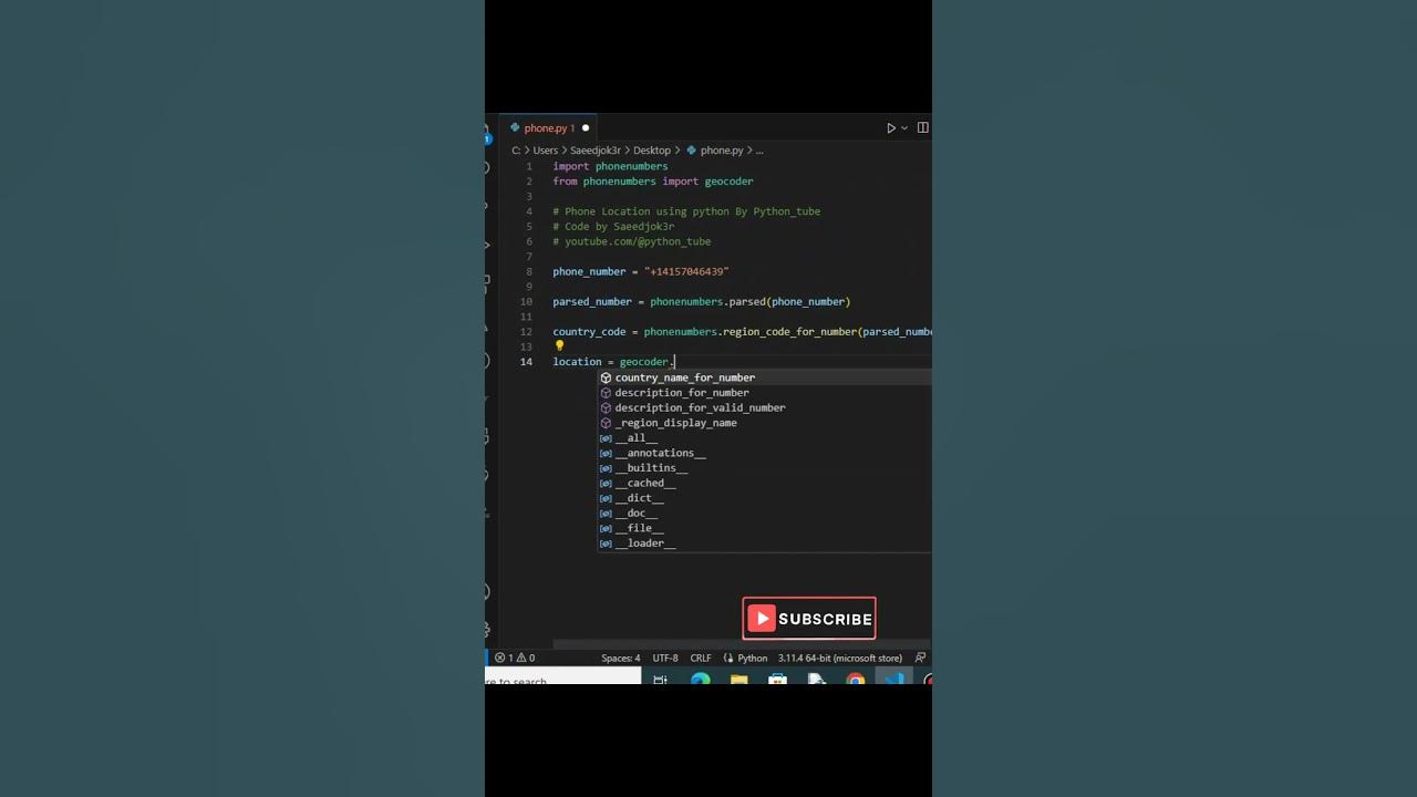 Hack Phone Location Using Python #python #shorts #viral #phone # ...