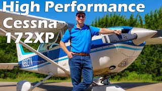 High Performance Cessna 172XP - Flight and Pilot Interview