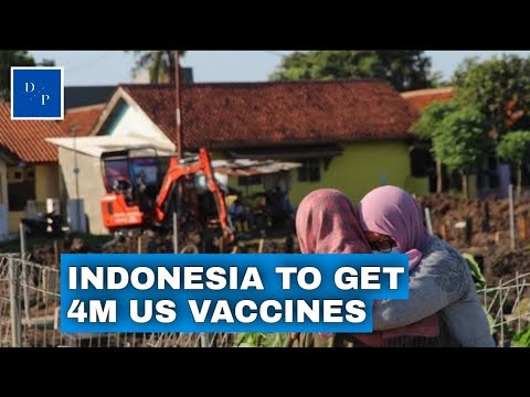 Indonesia to get US vaccine donations amid COVID emergency